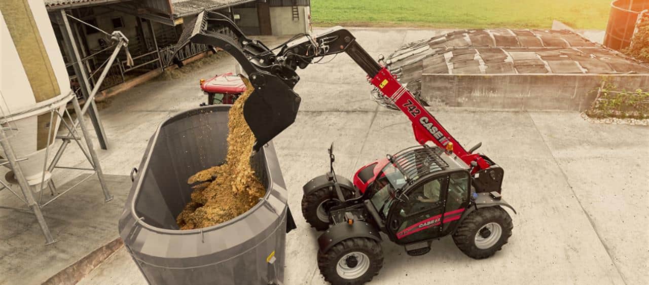 Updated Case IH Farmlift telescopic loader models to make their debut at Agritechnica 2017